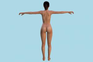 Naked Girl Chell Girl-3